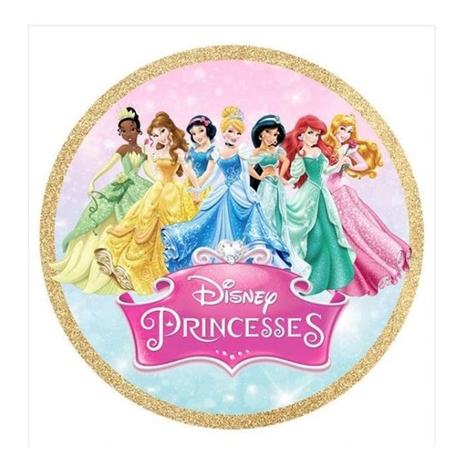 All Princess Together Photo cake