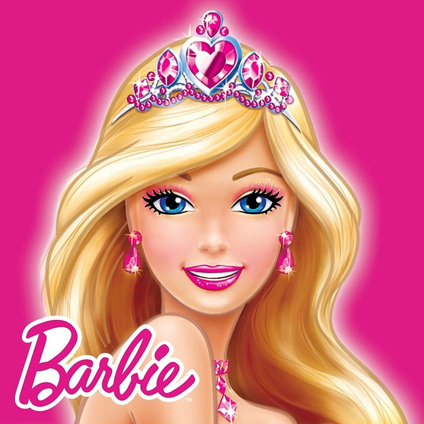 1 Kg Barbie Crown Cake