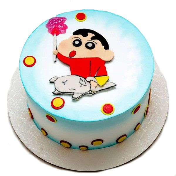 Shinchan Photo Cake