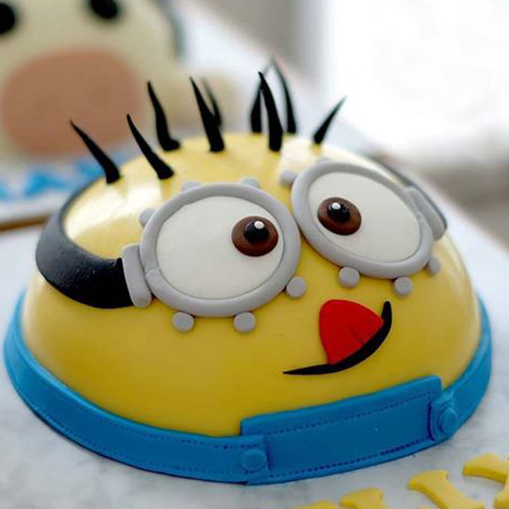 Dom Shape Minion Cake