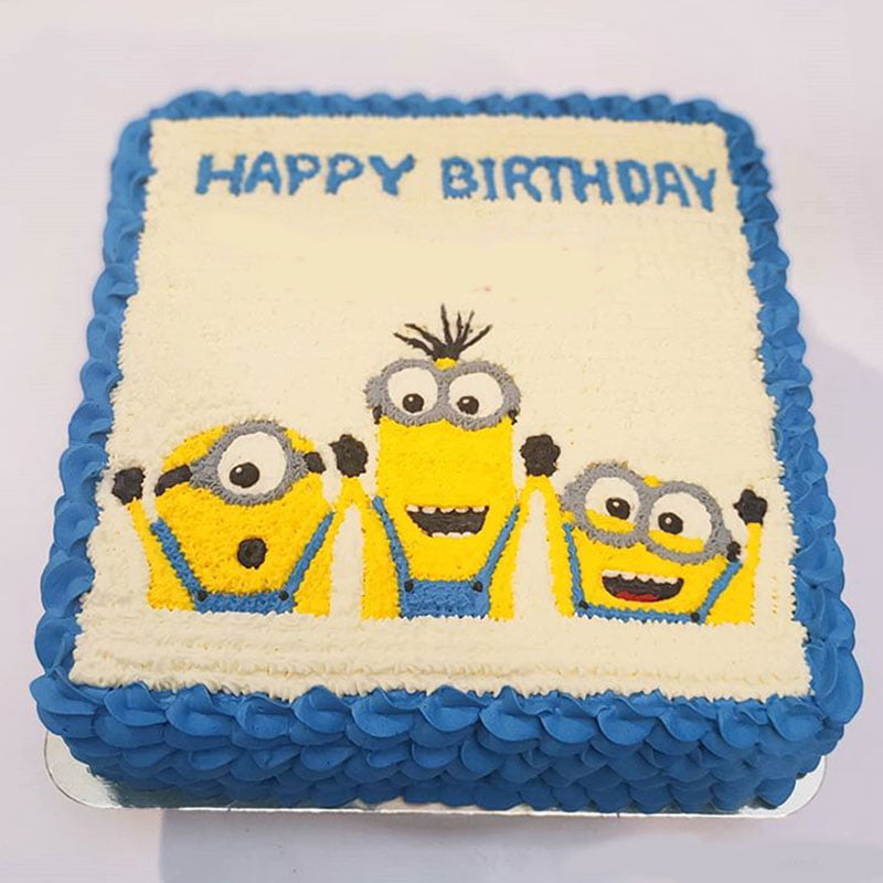 2 Kg Minion Birthday Cakes 