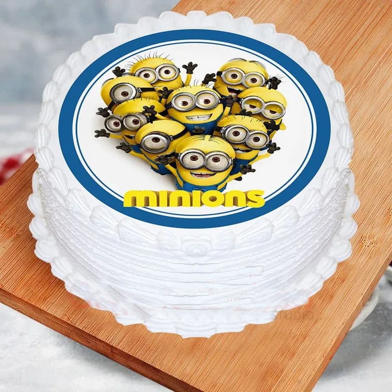1 Kg Minion Photo Cakes