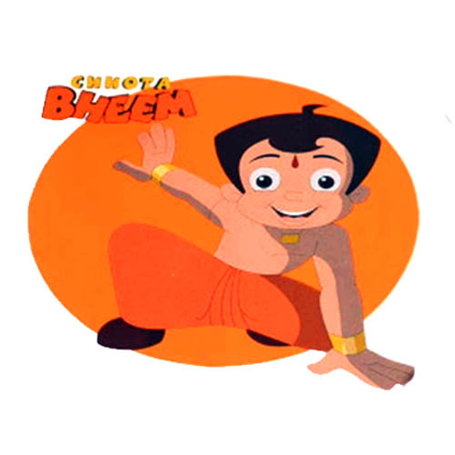 Chota Bheem Team Photo Cake