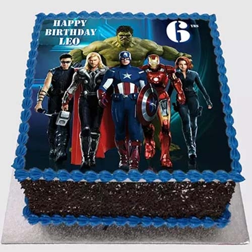 Avenger Photo Cakes