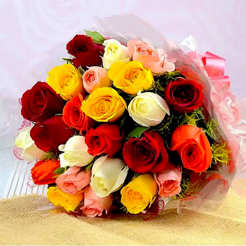 Colorful Love Wishes Bouquet