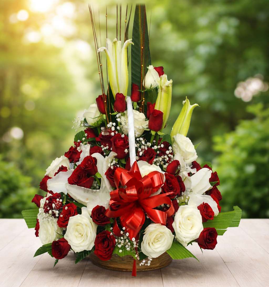 Amazing Valentine Flower Arrangement