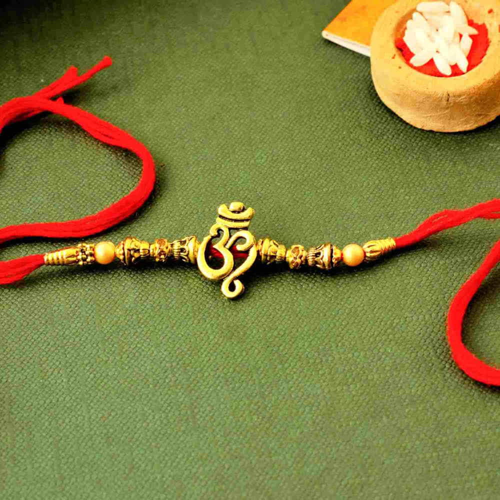 Traditional Om Rakhi