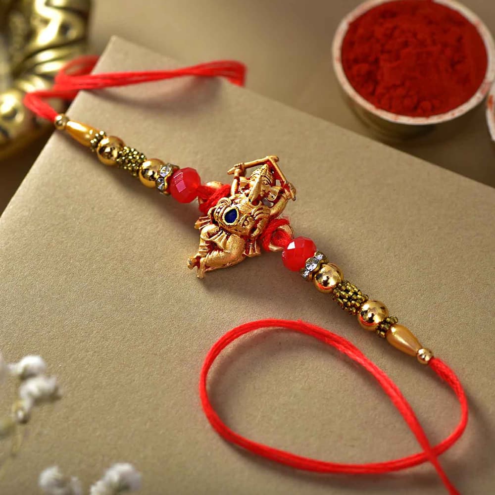 Exclusive Dancing Ganesha Rakhi