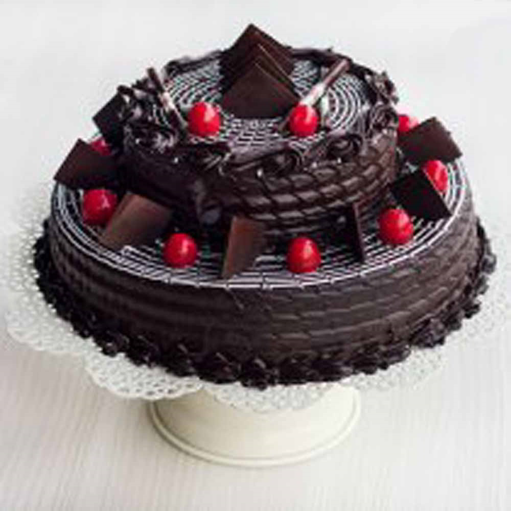 Two Tier Truffle Cake for Mumbai