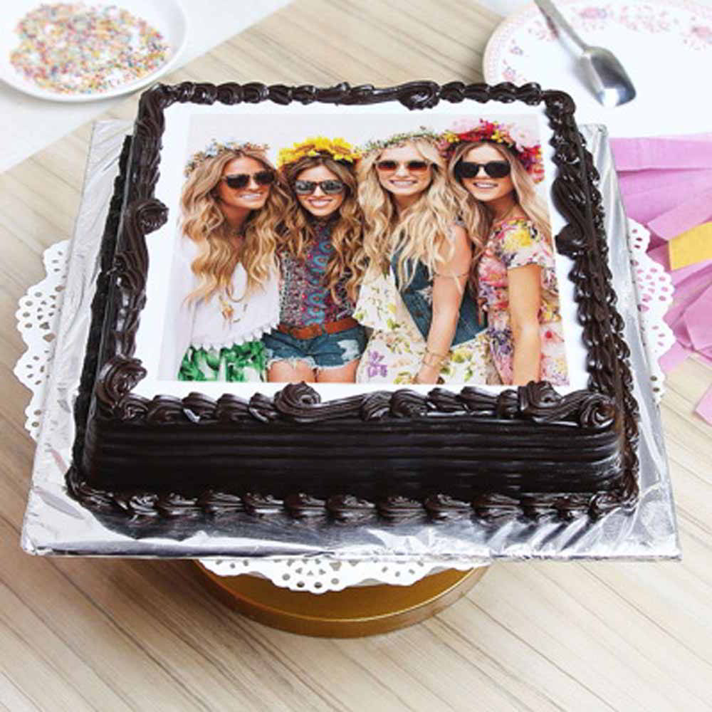 Personalized Photo Cake For Party for Mumbai