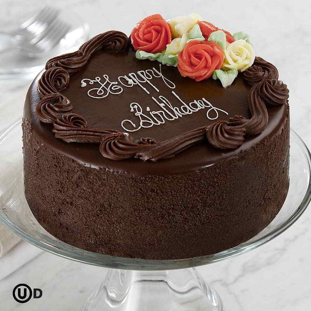 Happy Birthday 2 Kg Dark Chocolate Cake for Mumbai