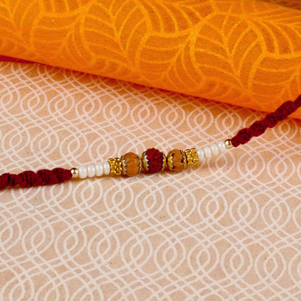 Premium Rudraksha Rakhi