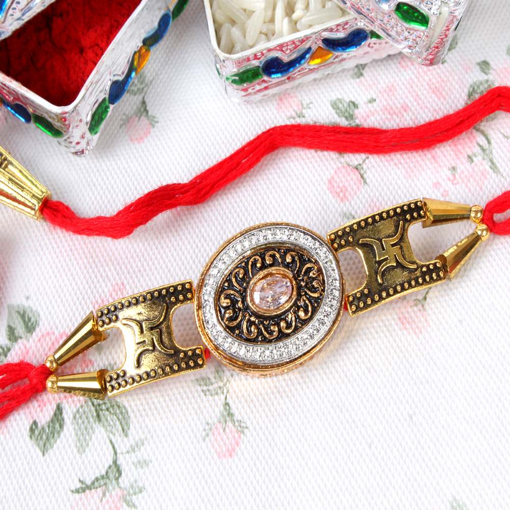 Antique Braclet Rakhi