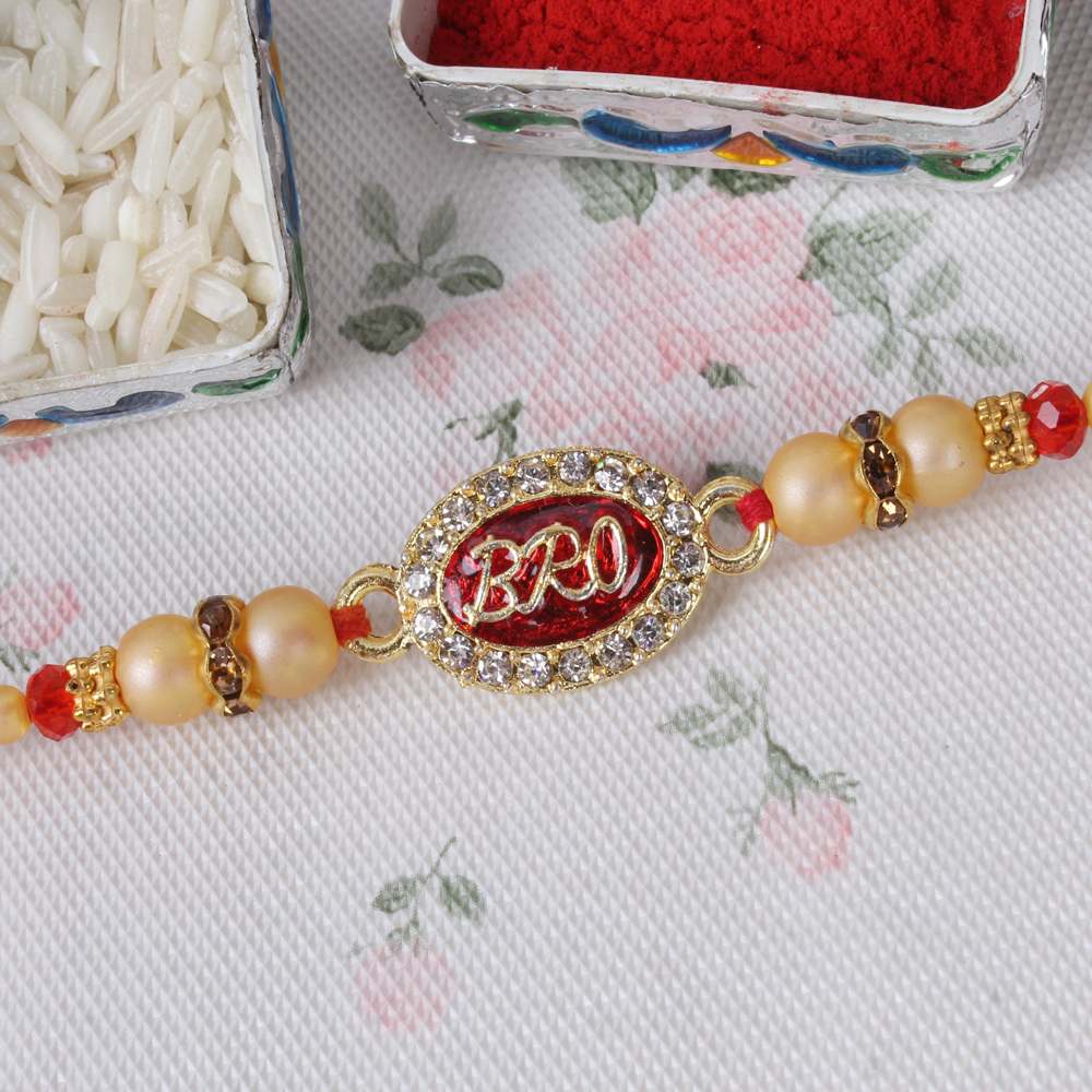 Bro Diamond Stone Rakhi - AUS