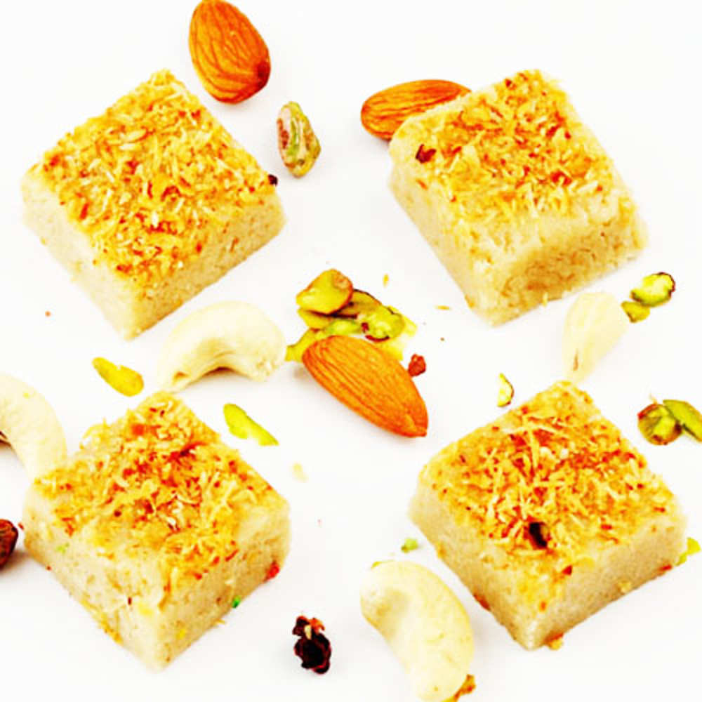 Ghasitarams Sweets Kaju Butterscotch Squares 400 gms