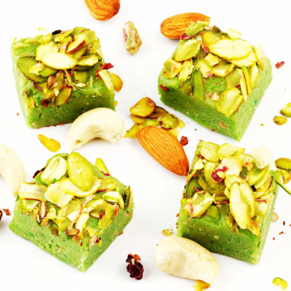 Ghasitarams Sweets Pistachio Squares 400 gms