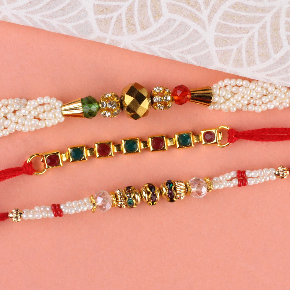 Set of Three Exclusive Rakhis