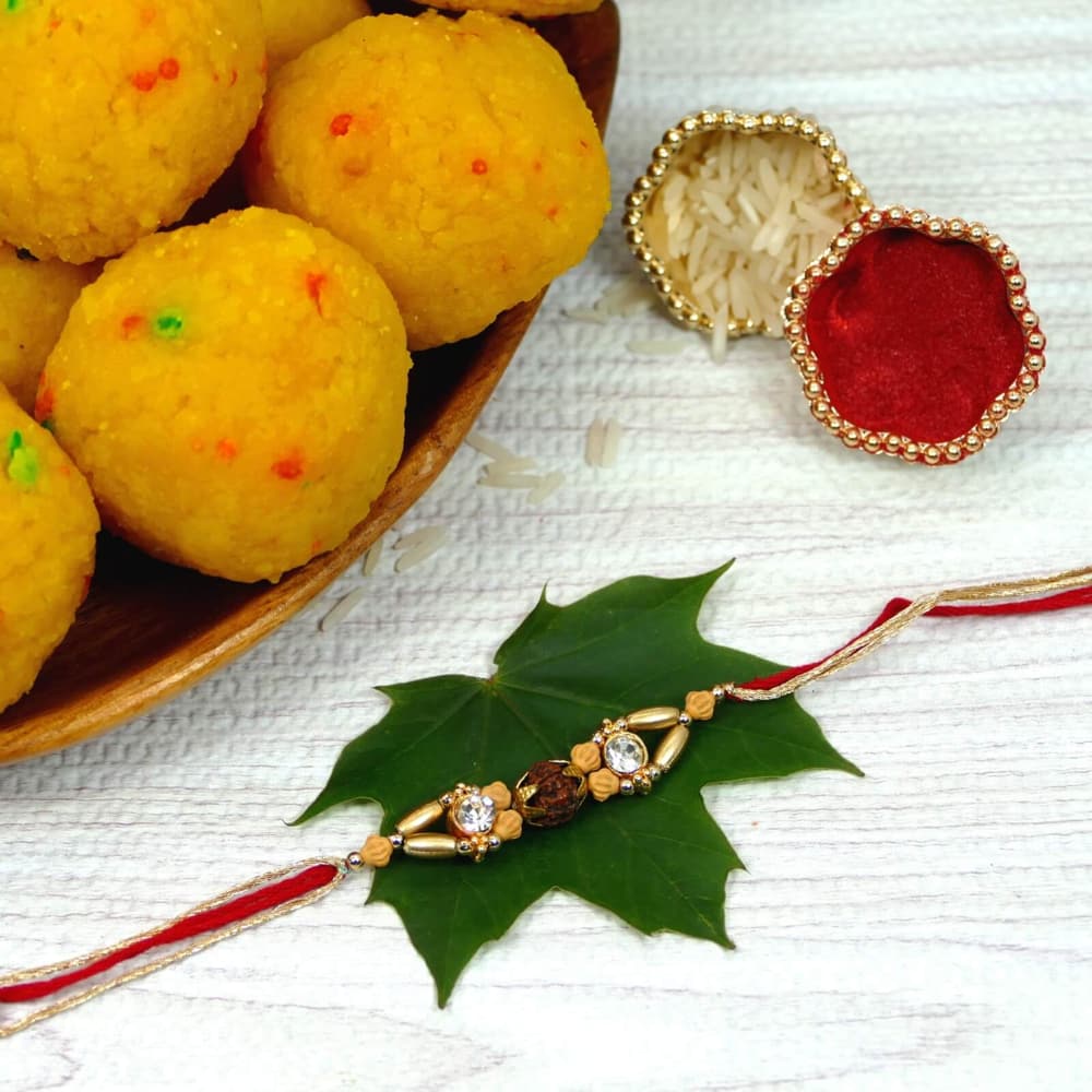 Rakhi With Boondi Laddu- Canada