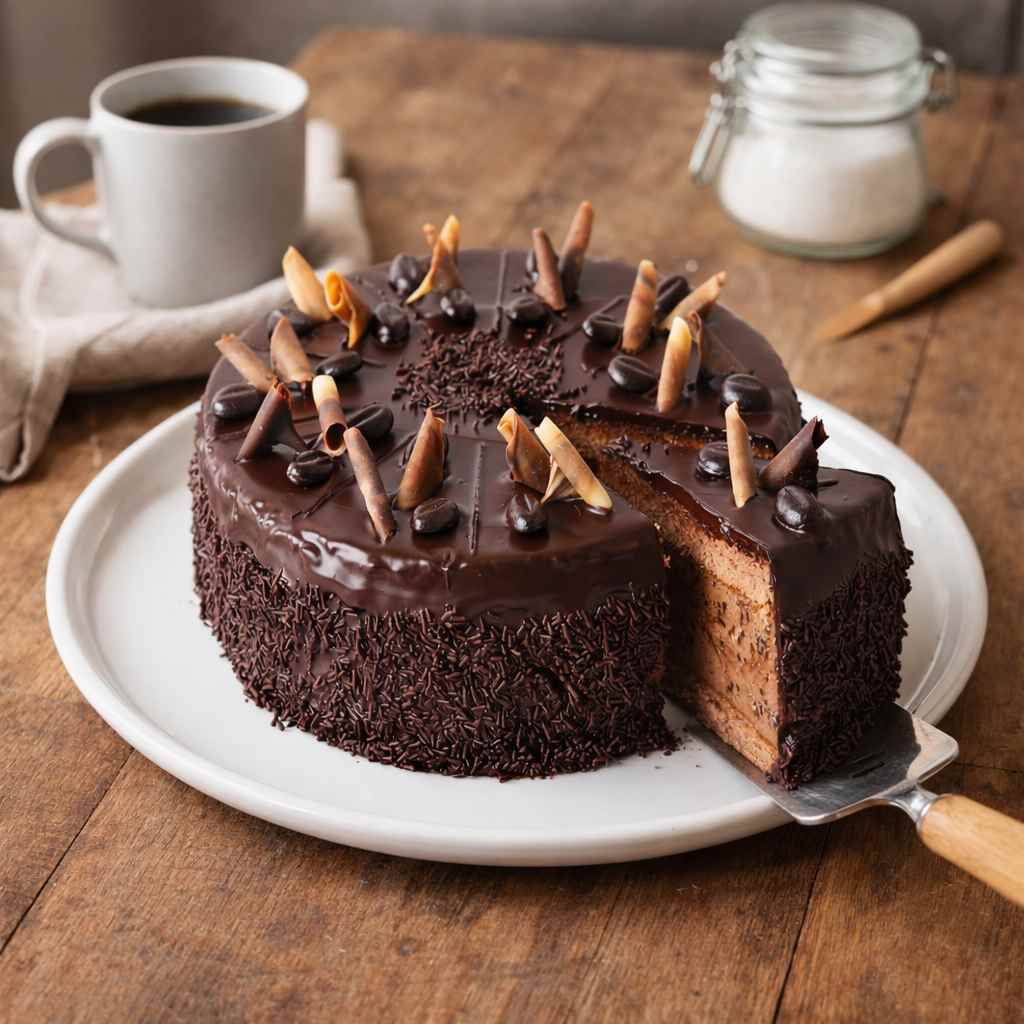 Choco-chips Bean Cake