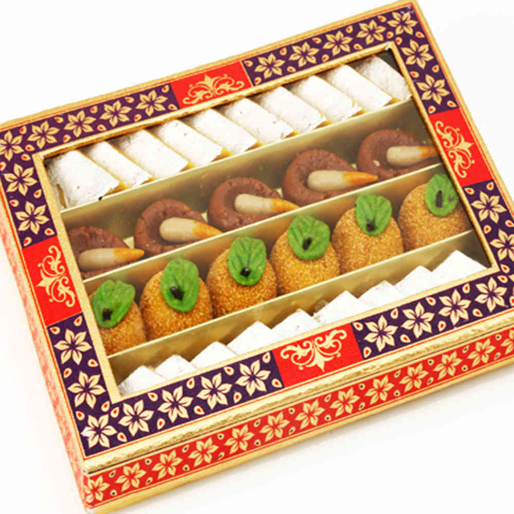 Ghasitaram's Sugarfree Mix Mithai Box