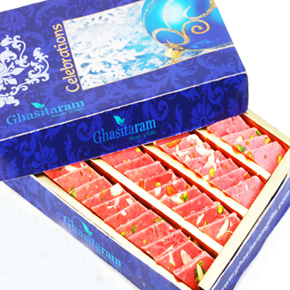 Ghasitaram's Strawberry Katli 400 gms