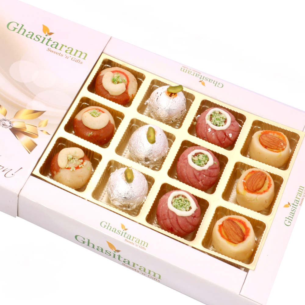 Assorted Sweets in White Box