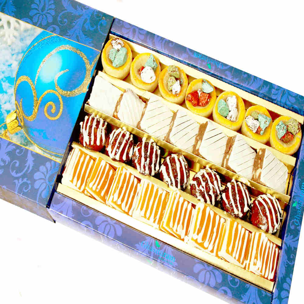 Ghasitaram Gifts Sweets - Assorted Exotic Cashew Sweets 400 gms