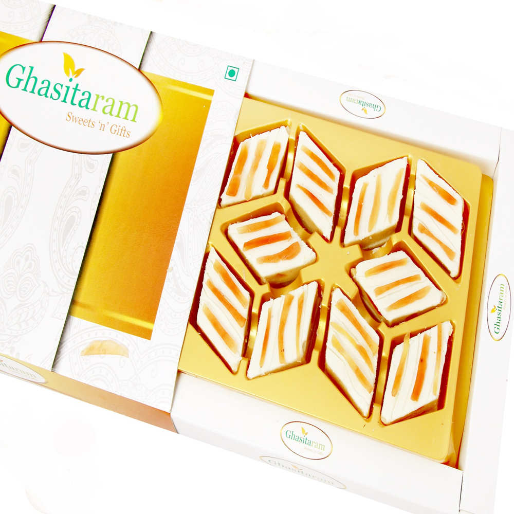 Ghasitaram Gifts Sweets - Irish Papaya Cashew Katli