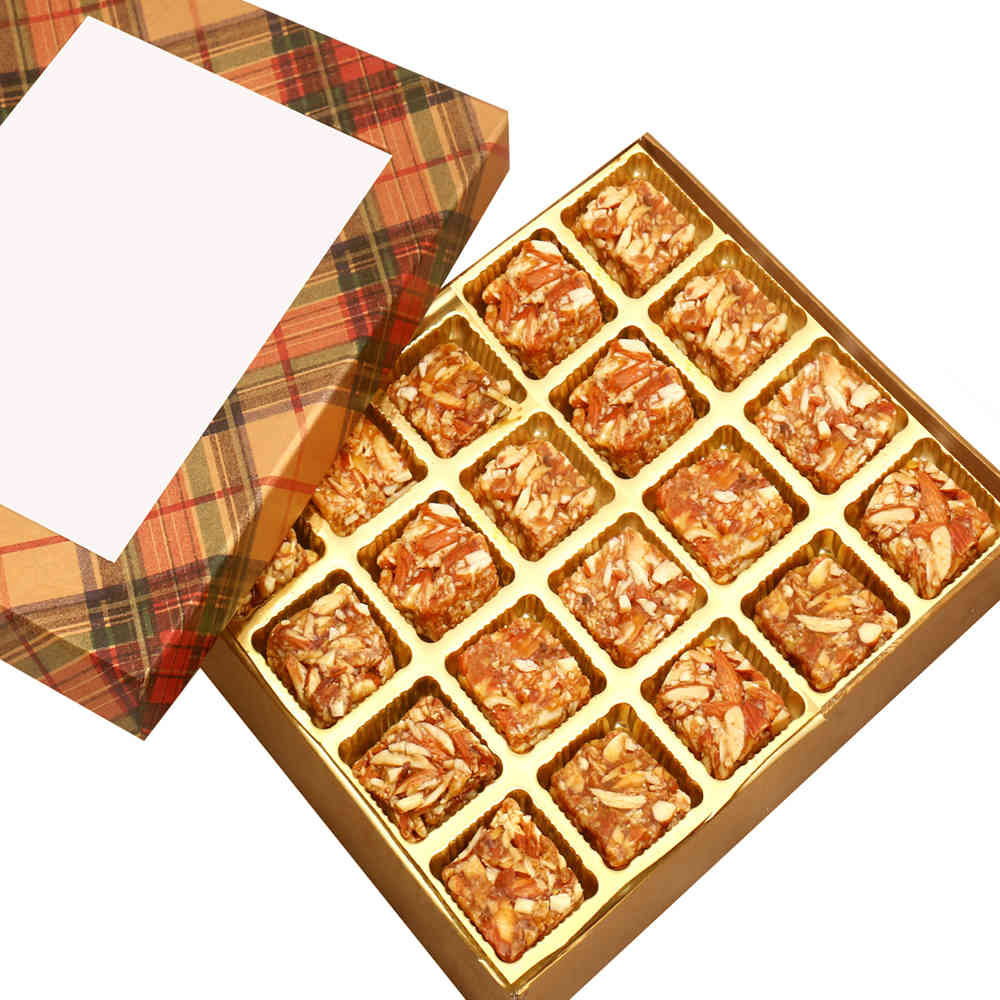 Golden Checks 20 pcs Roasted Almond Bites Box