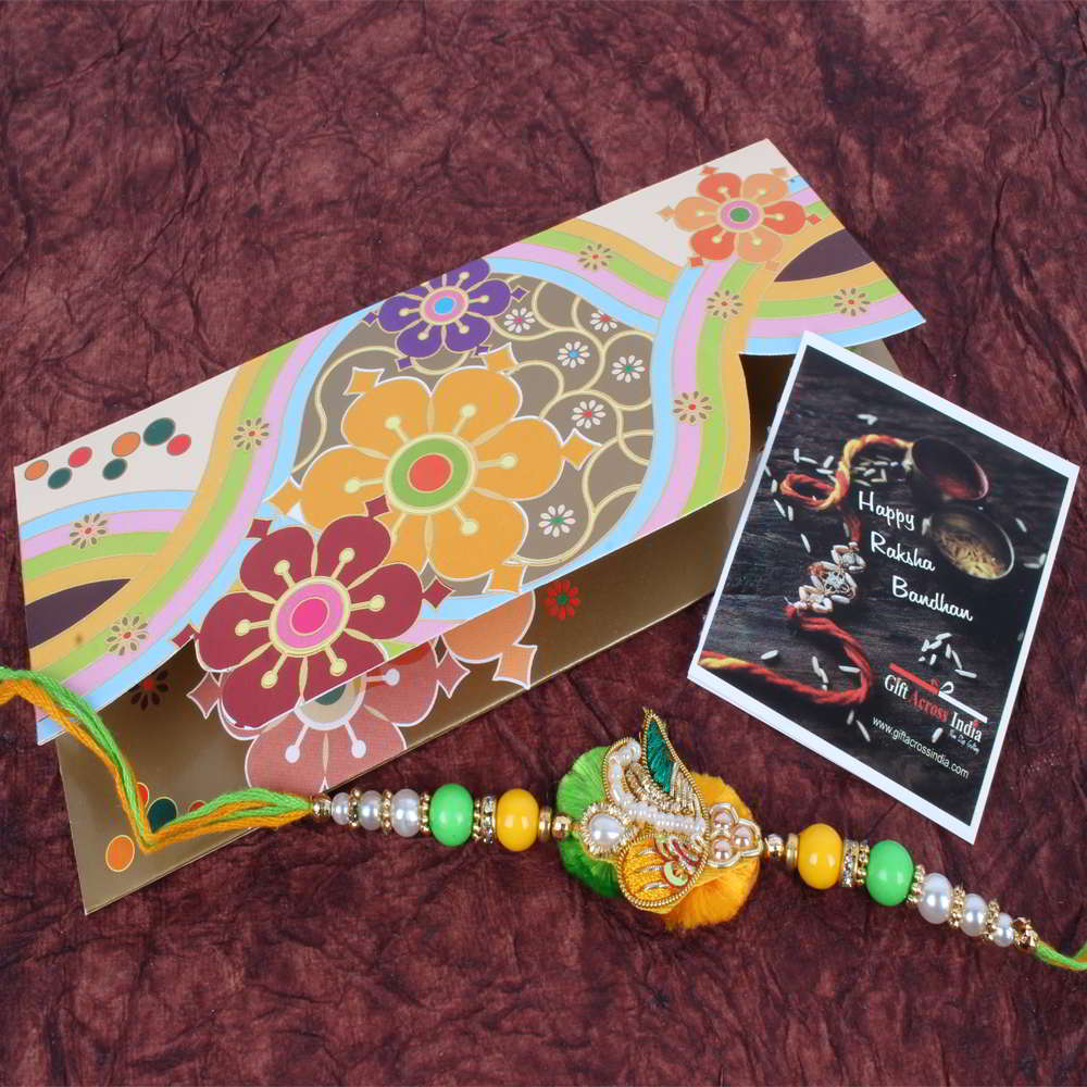 Stunning Zardosi Rakhi