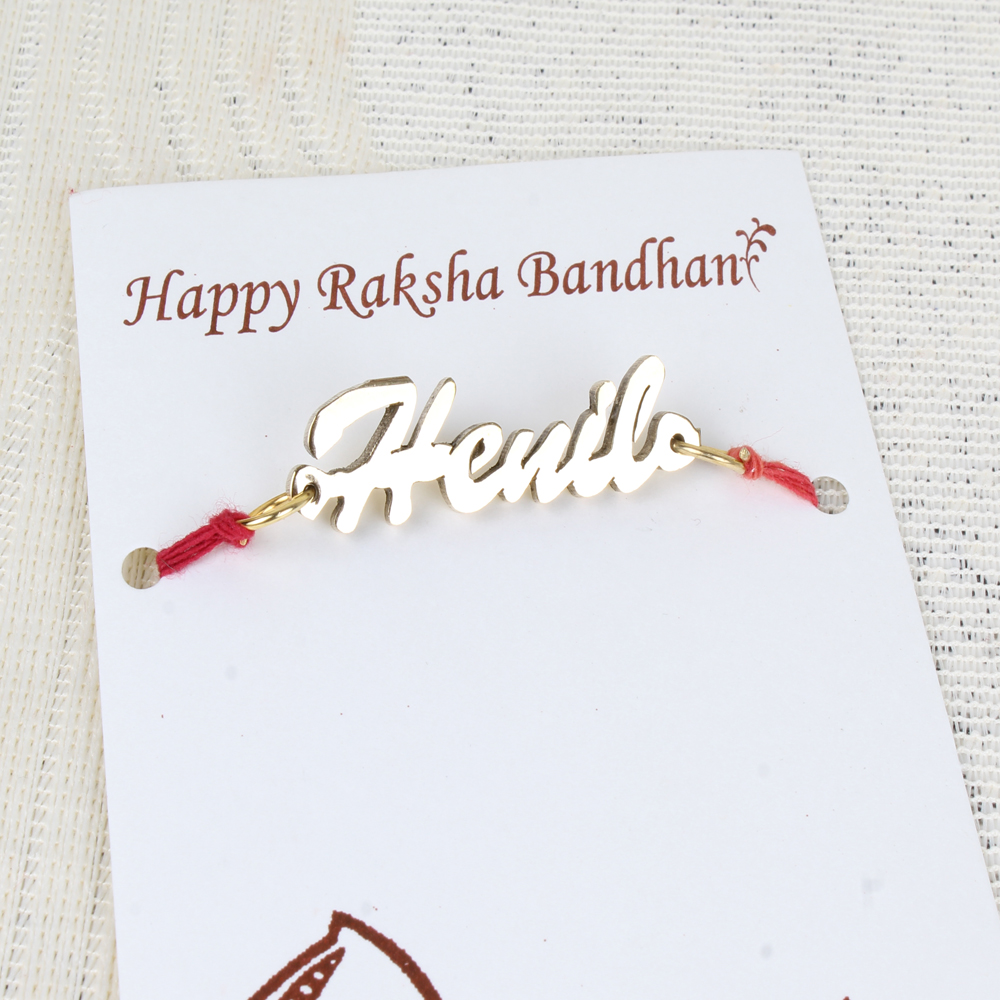 Special Rakhi with Brother Name