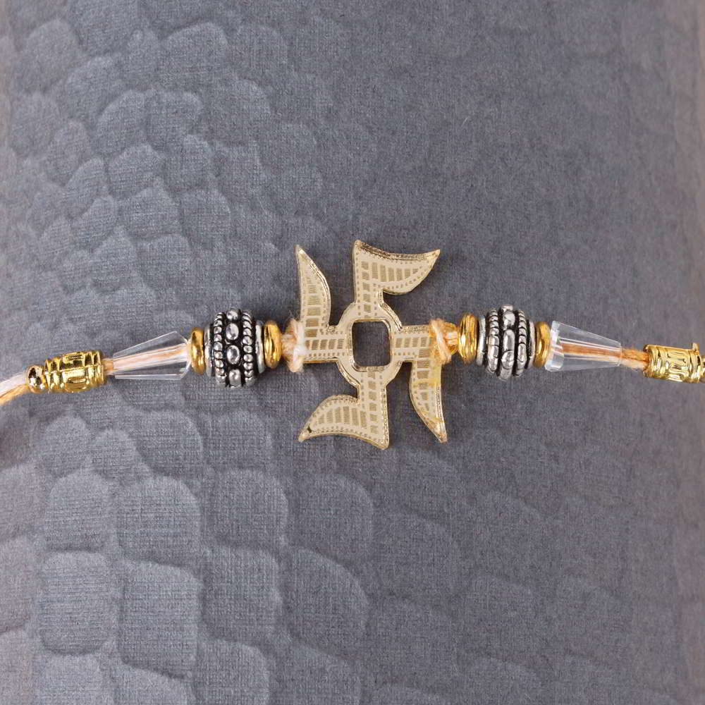 Swastika Divine Rakhi for Brother - Australia