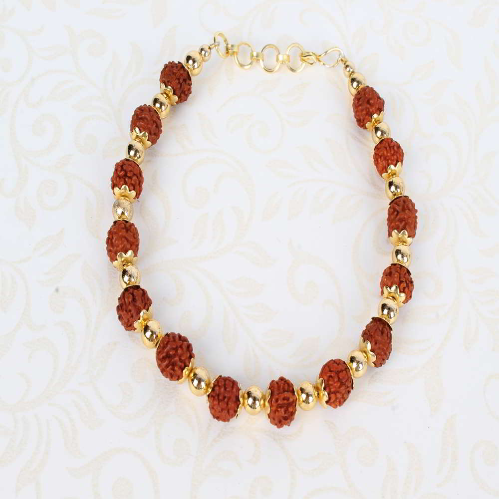 Rudraksha Bracelet Rakhi