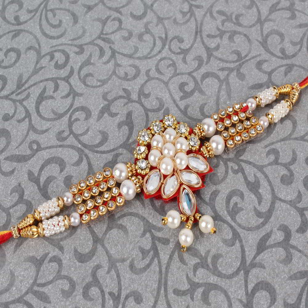 Gorgeous Kundan Rakhi  - Australia