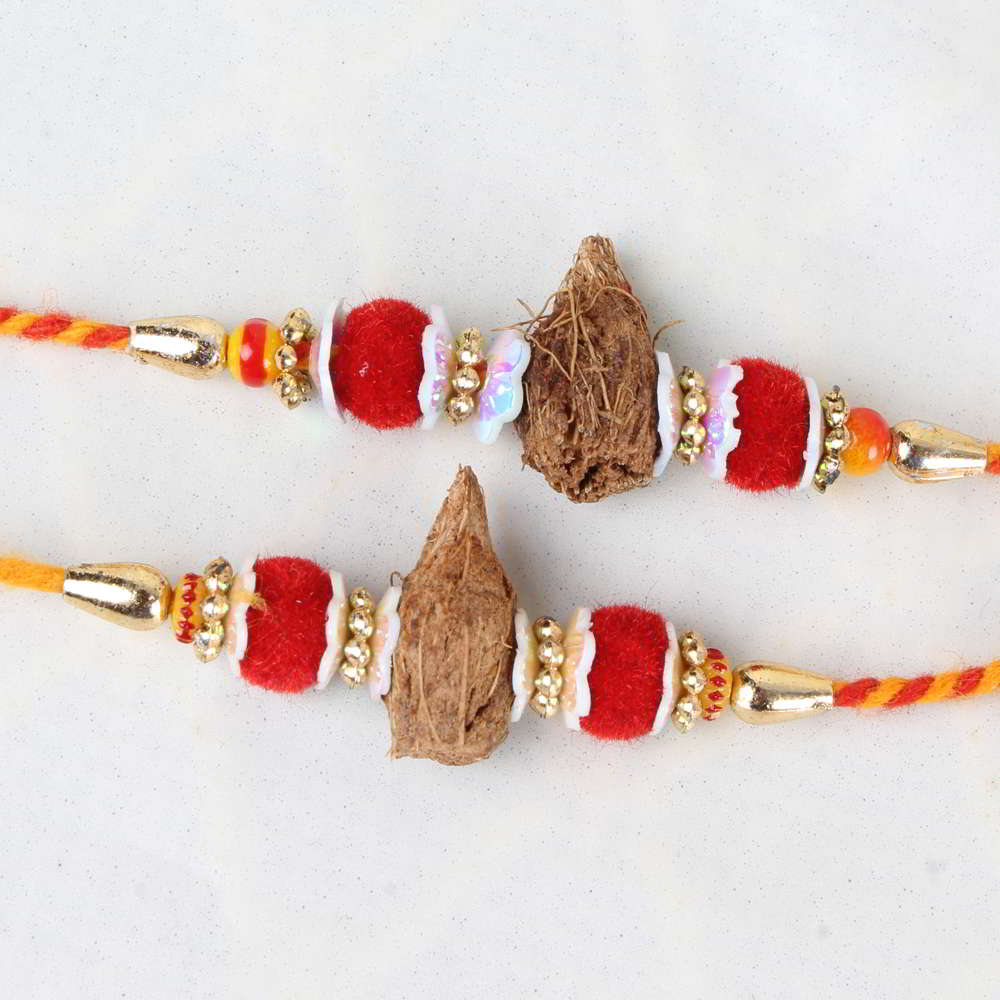 Srifal Two Rakhis Set-Worldwide