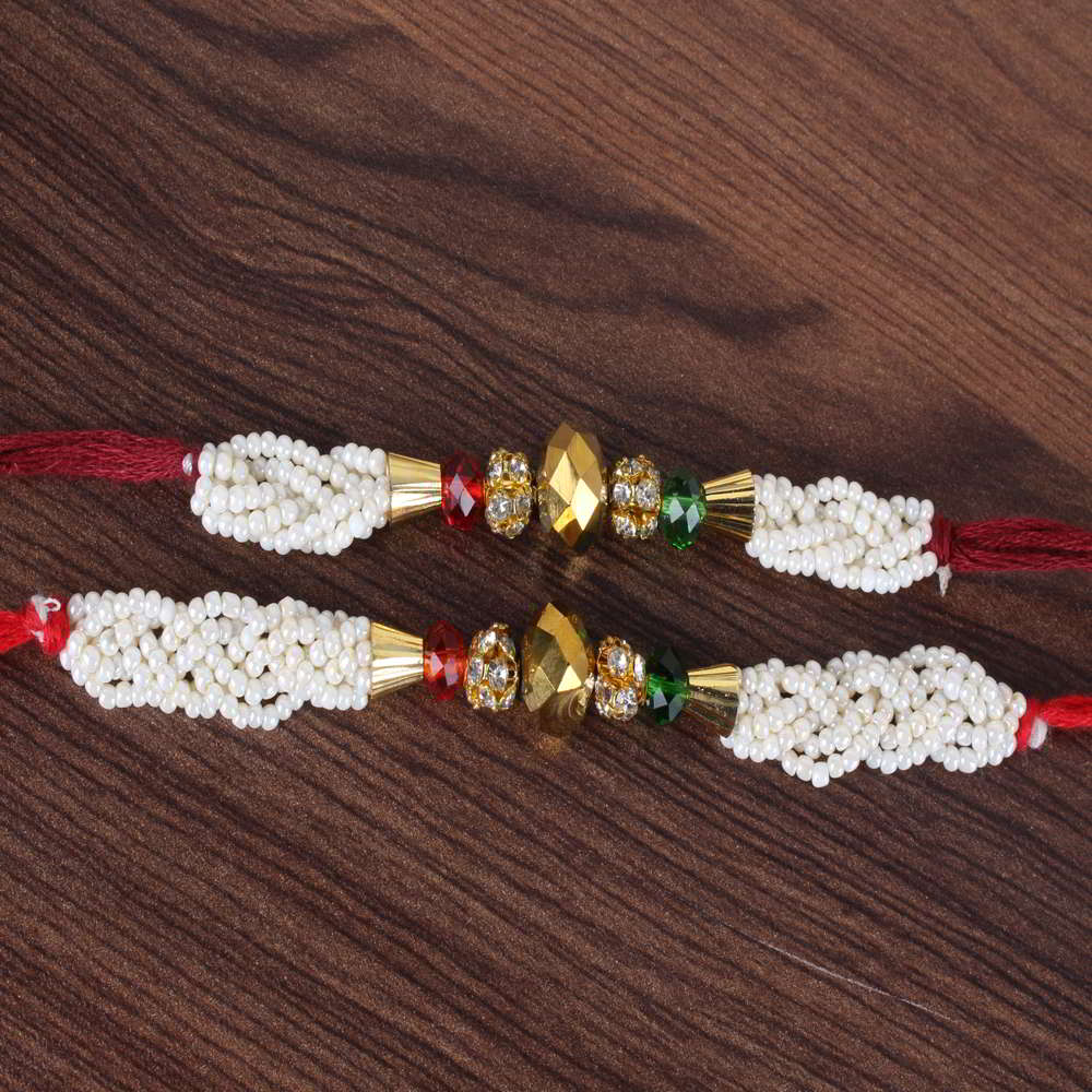 Pair of Two Moti Rakhi  - Australia