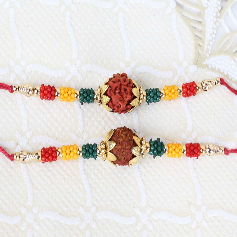 Rudraksha Fancy Rakhis