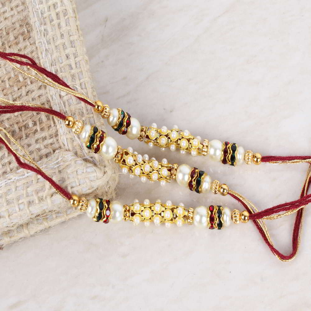 Royal Rakhi Sets of Three for Brothers