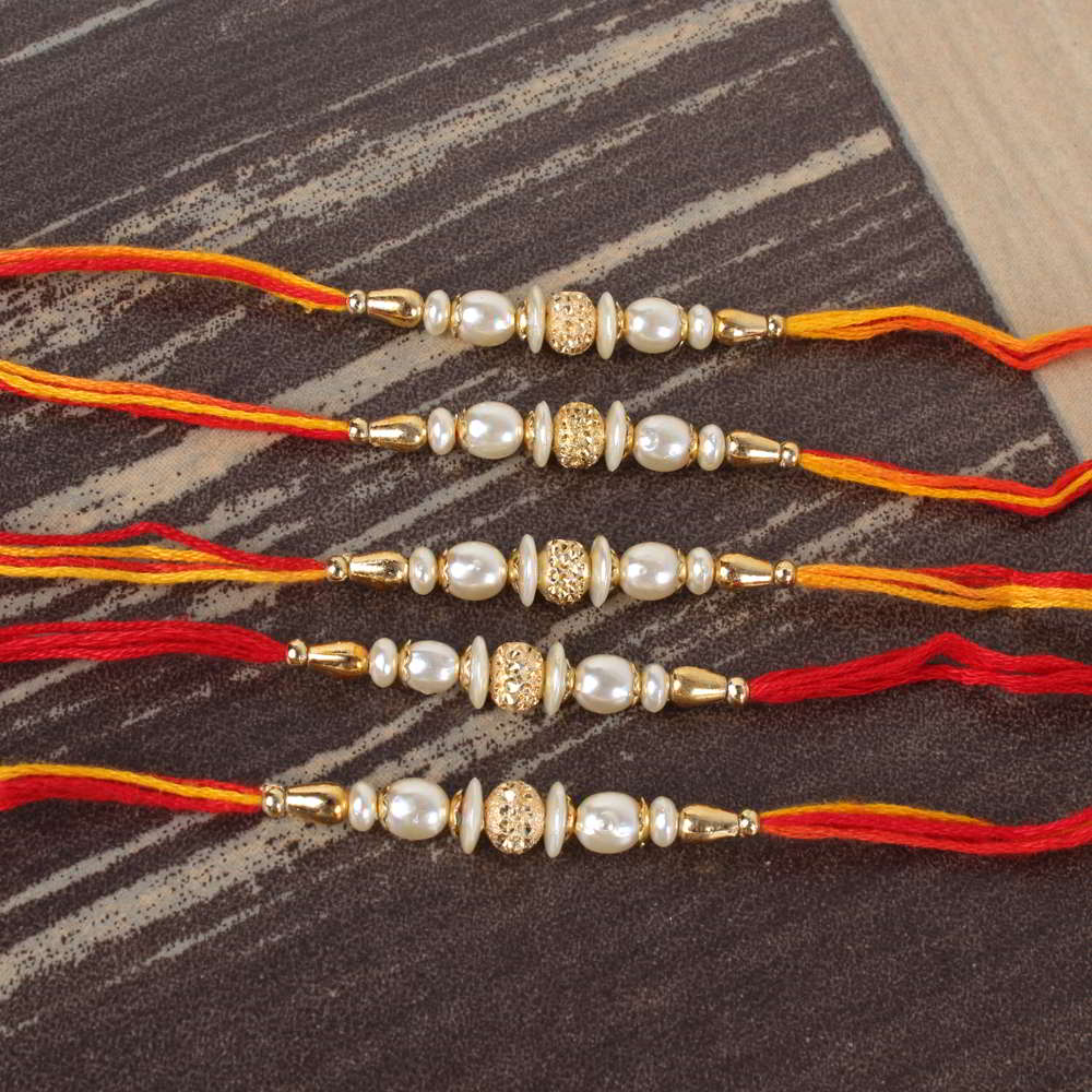 Collection of Five Attractive Rakhi for Brother