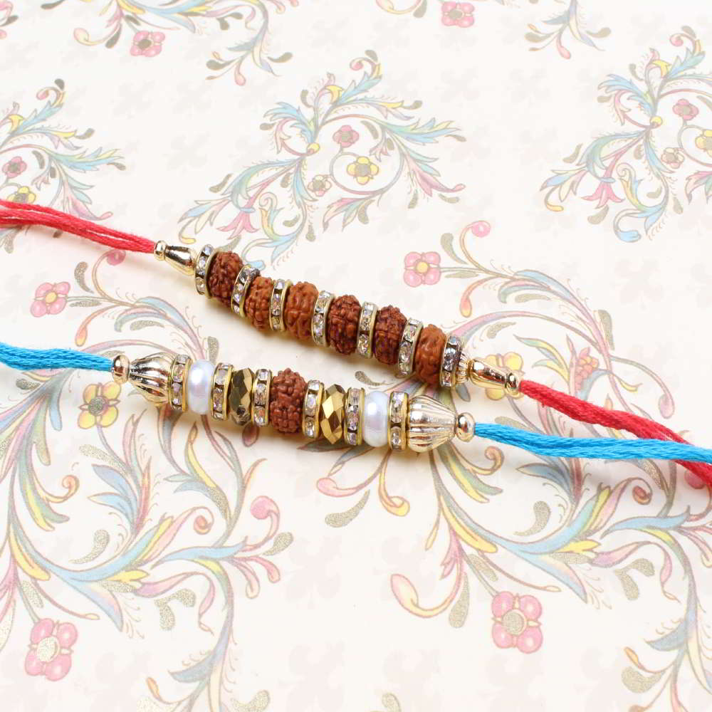 Fashionable Rudraksh Rakhi