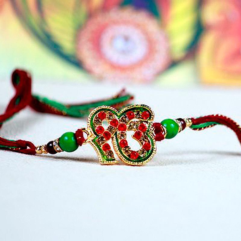 EK Omkaar Premium Dial Rakhi Thread