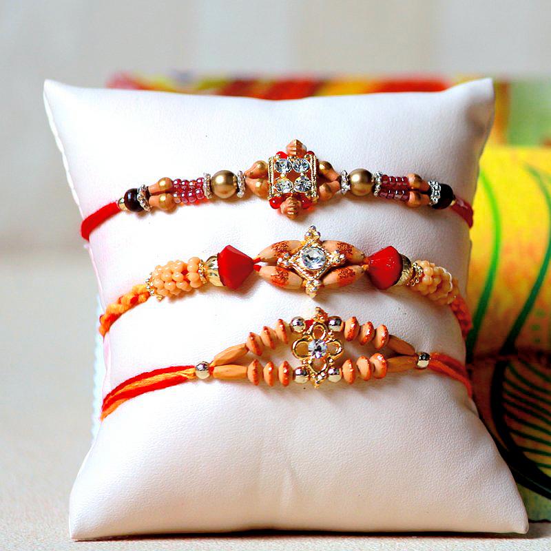 Beaded 3 Rakhis