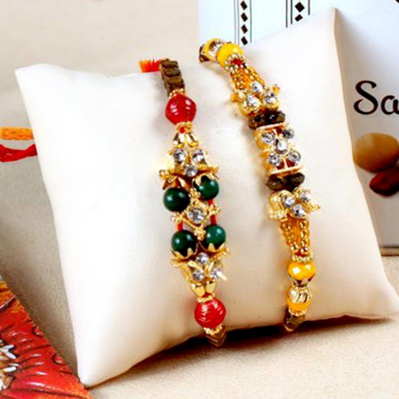 Nuts and Rakhis Gift hamper