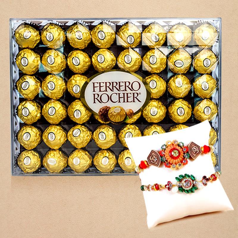 Rakhis with Ferrero Rochers