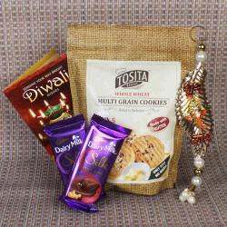 Popular Diwali Gifts - Shubh labh and Cookies Hamper