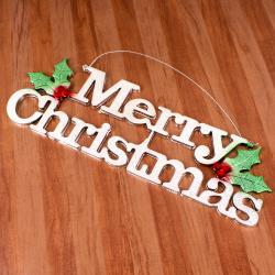 Send Christmas Gift Merry Christmas Banners Hanging To Hyderabad