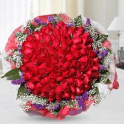 Anniversary Gifts for Boyfriend - Memorable Red Roses Bouquet