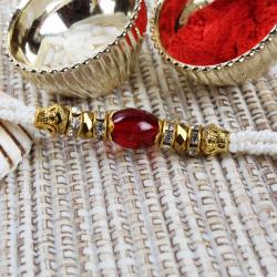 Send Rakhi Gift Finest Bead Rakhi To Jaipur