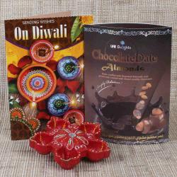 Diwali Greeting Cards - Chocolate Date Diwali Hamper