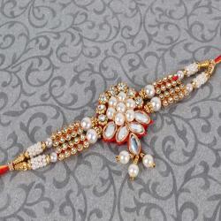 Mauli Rakhis - Gorgeous Kundan Rakhi